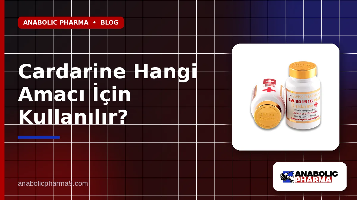 Cardarine Hangi Amacı İçin Kullanılır?