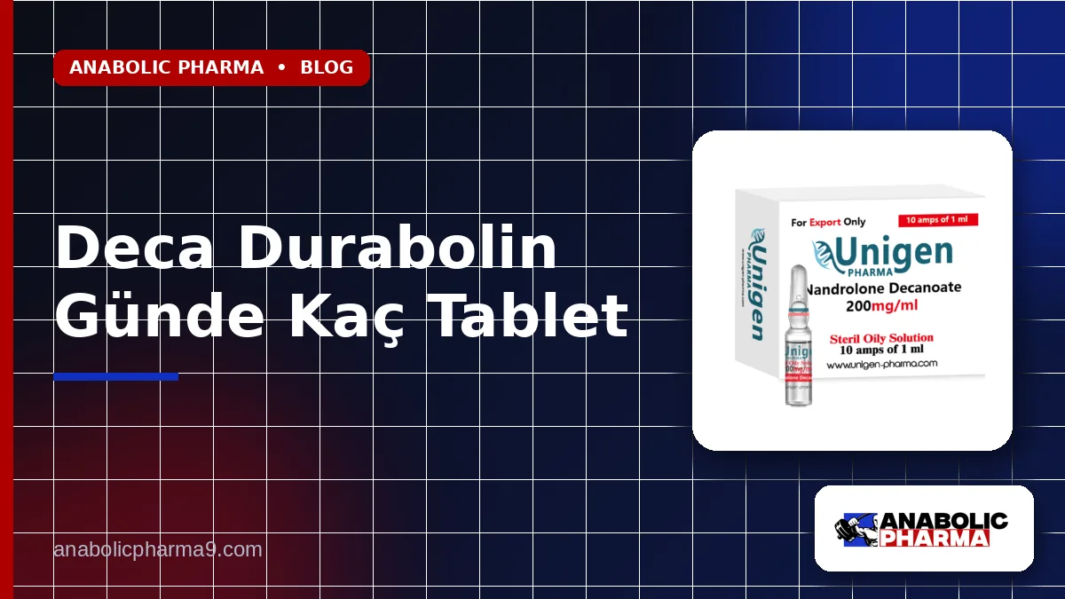 Deca Durabolin Günde Kaç Tablet 1 Deca Durabolin Günde Kaç Tablet