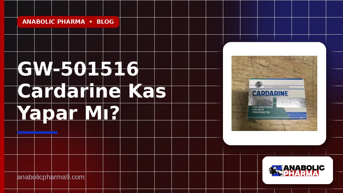 GW-501516 Cardarine Kas Yapar Mı? 1 GW-501516 Cardarine Kas Yapar Mı?