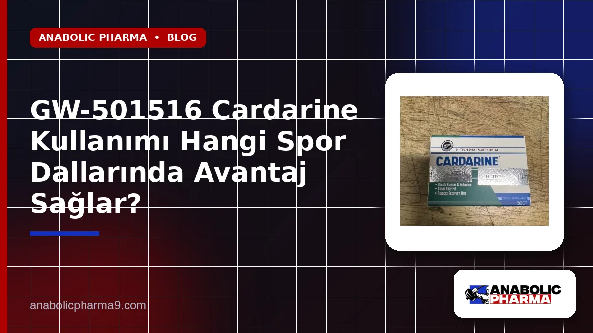 GW-501516 Cardarine Kullanımı Hangi Spor Dallarında Avantaj Sağlar? 1 GW-501516 Cardarine Kullanımı Hangi Spor Dallarında Avantaj Sağlar?