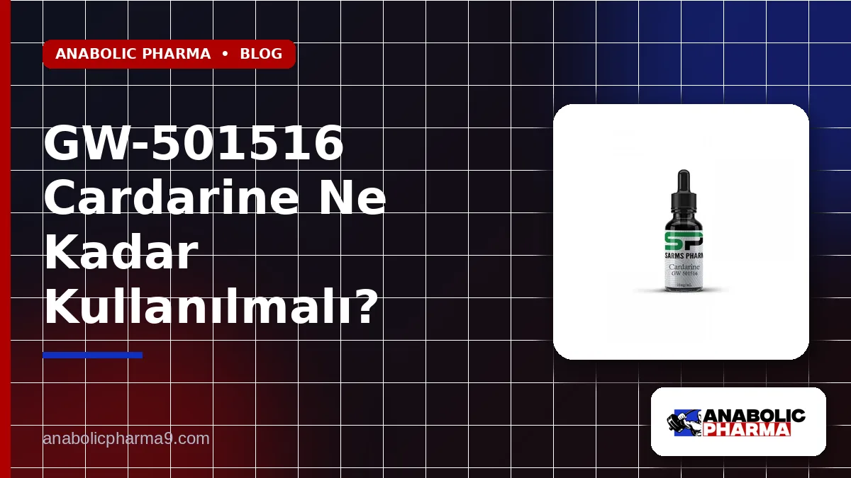 GW-501516 Cardarine Ne Kadar Kullanılmalı?