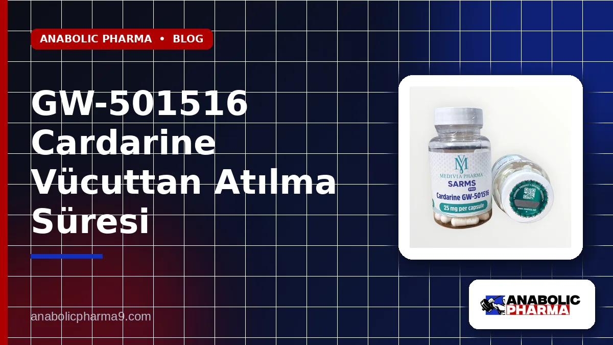 GW-501516 Cardarine Vücuttan Atılma Süresi