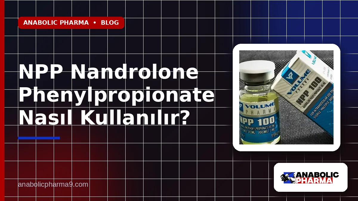 NPP Nandrolone Phenylpropionate Nasıl Kullanılır?