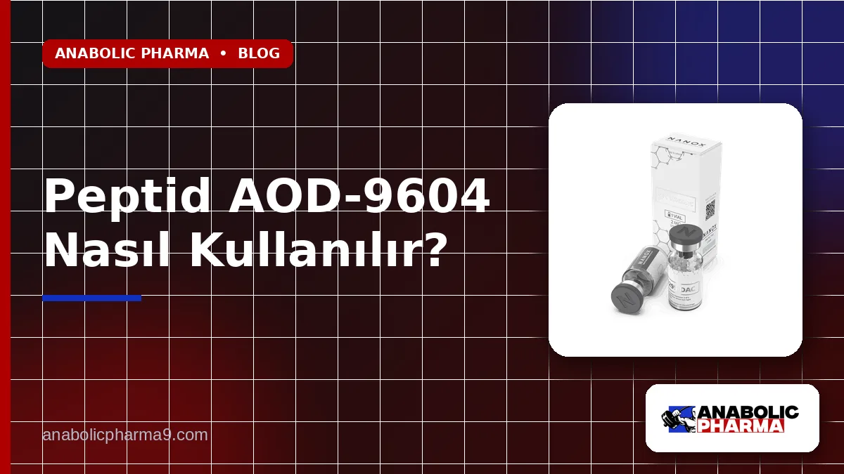 Peptid AOD-9604 Nasıl Kullanılır?