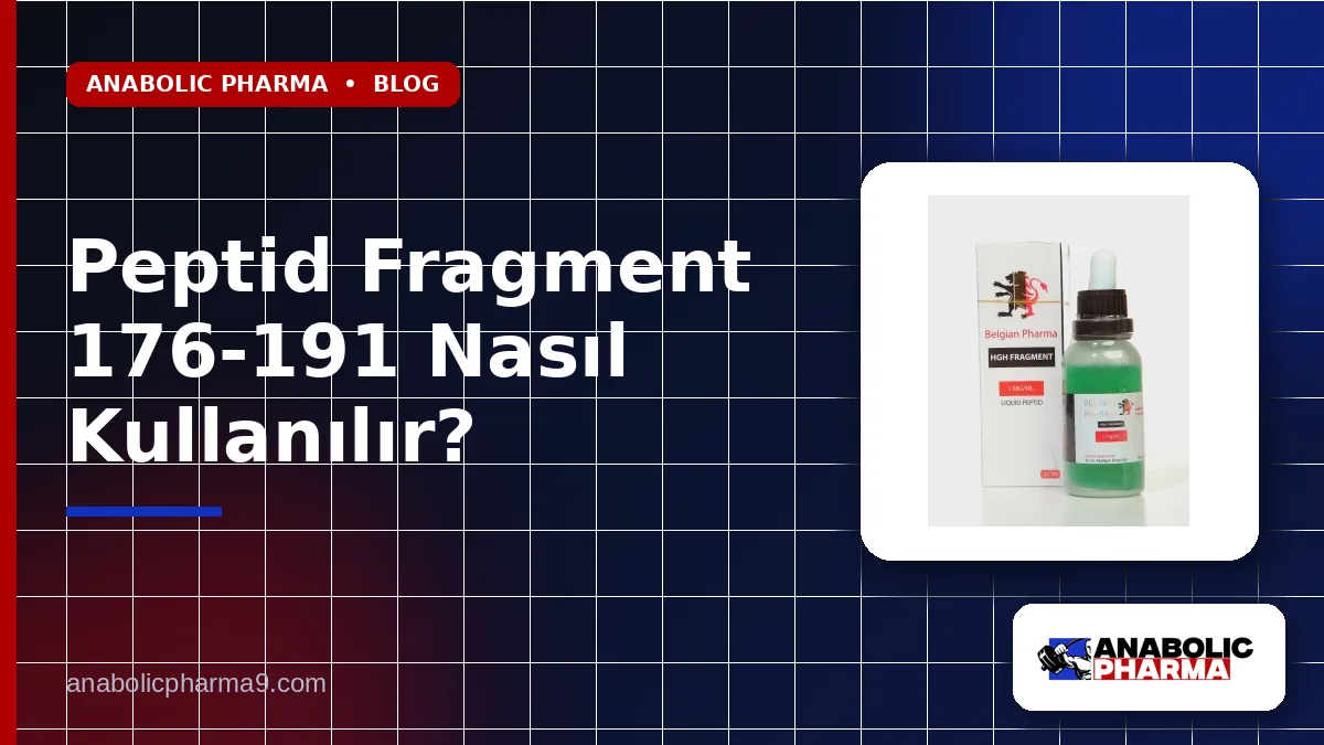 Peptid Fragment 176-191 Nasıl Kullanılır?