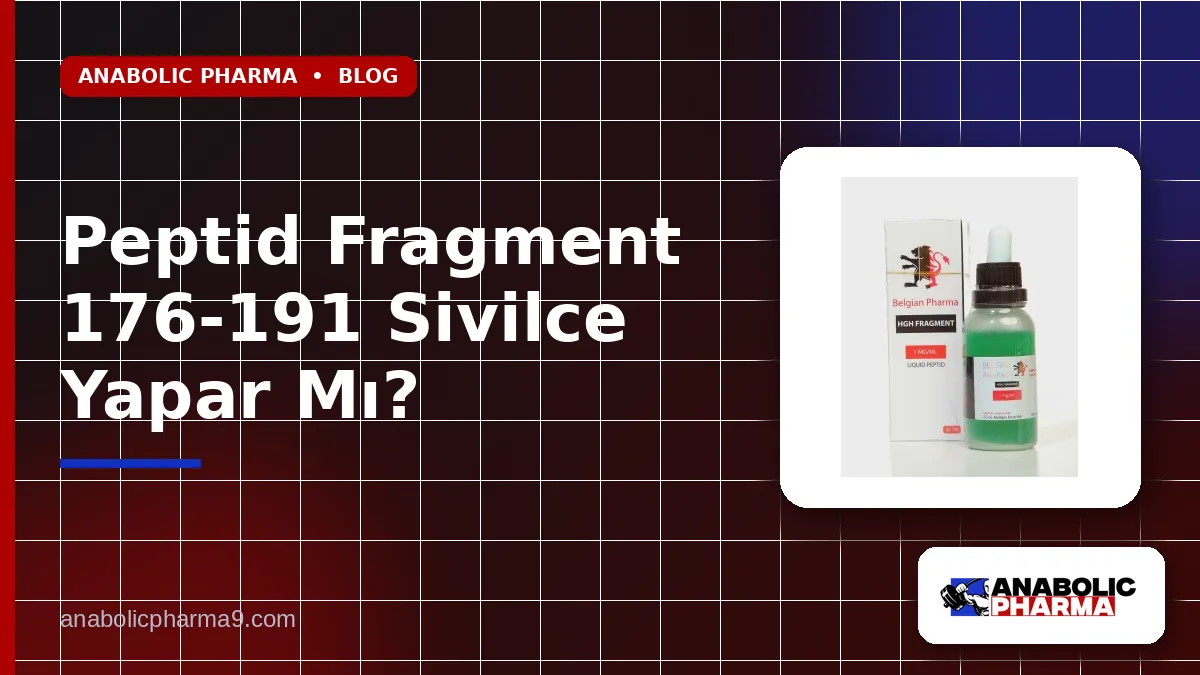 Peptid Fragment 176-191 Sivilce Yapar Mı?