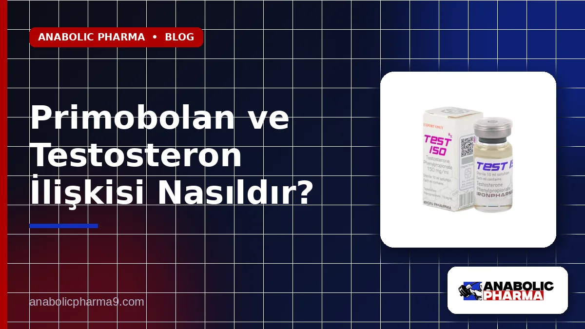 Primobolan ve Testosteron İlişkisi Nasıldır? 1 Primobolan ve Testosteron İlişkisi Nasıldır?