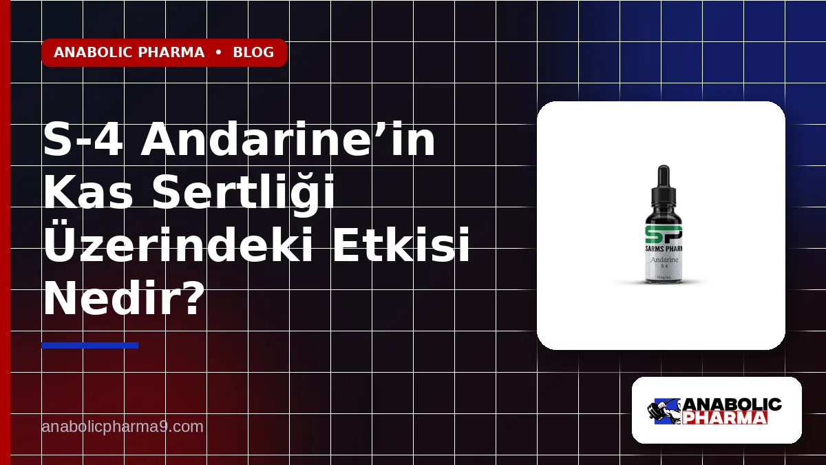 S-4 Andarine’in Kas Sertliği Üzerindeki Etkisi Nedir?
