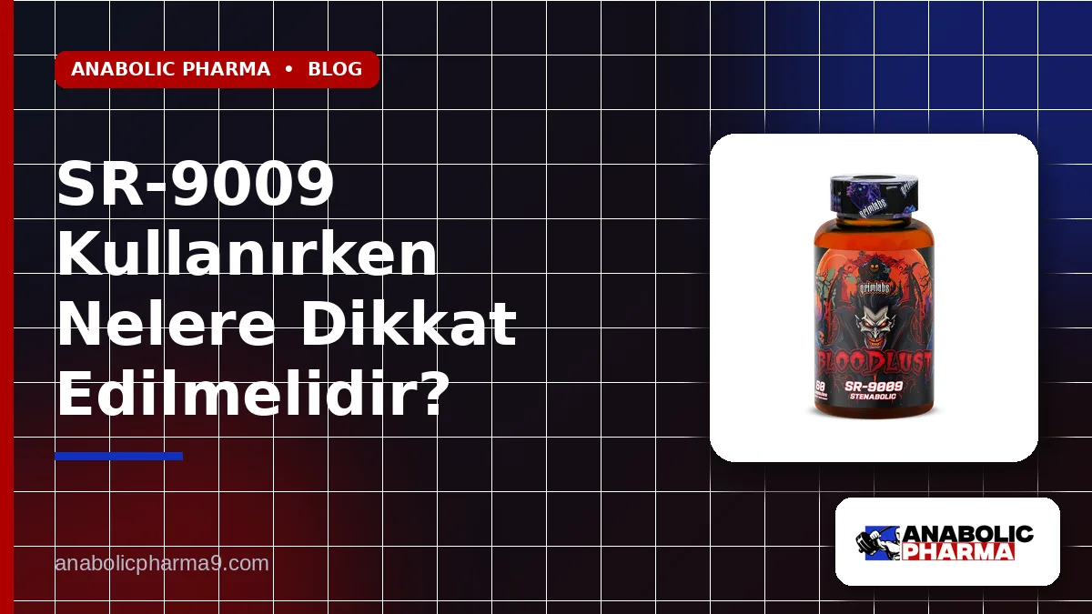 SR-9009 Kullanırken Nelere Dikkat Edilmelidir?