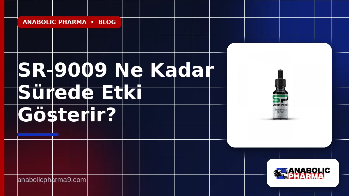 SR-9009 Ne Kadar Sürede Etki Gösterir?