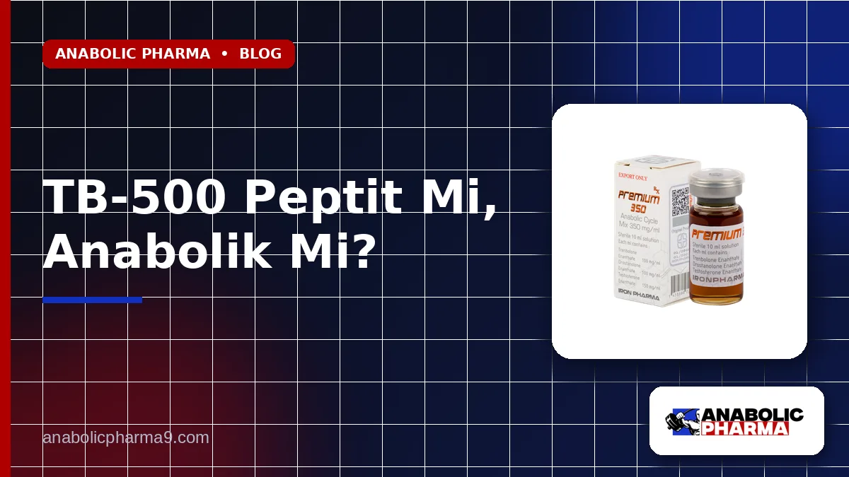 TB-500 Peptit Mi, Anabolik Mi?