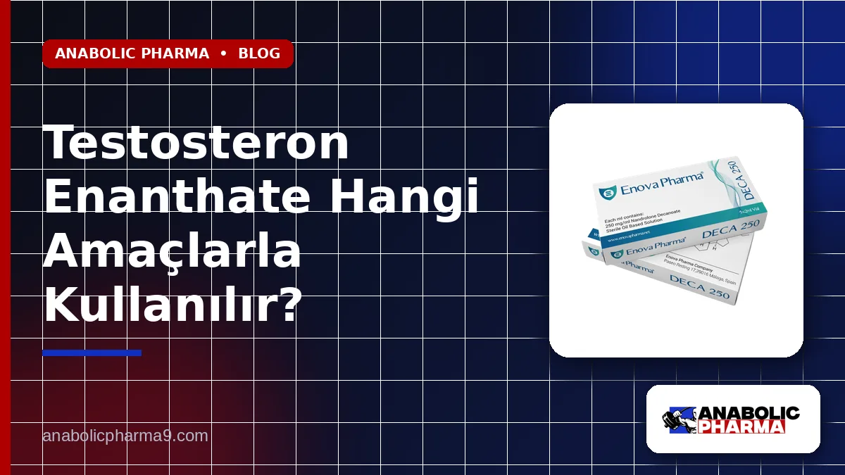 Testosteron Enanthate Hangi Amaçlarla Kullanılır? 1 Testosteron Enanthate Hangi Amaçlarla Kullanılır?