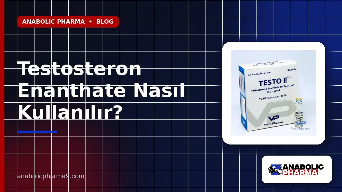 Testosteron Enanthate Nasıl Kullanılır?