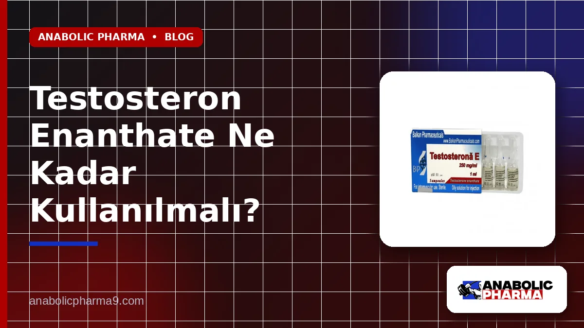 Testosteron Enanthate Ne Kadar Kullanılmalı?