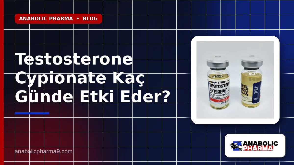 Testosterone Cypionate Kaç Günde Etki Eder?