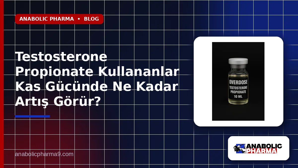 Testosterone Propionate Kullananlar Kas Gücünde Ne Kadar Artış Görür?
