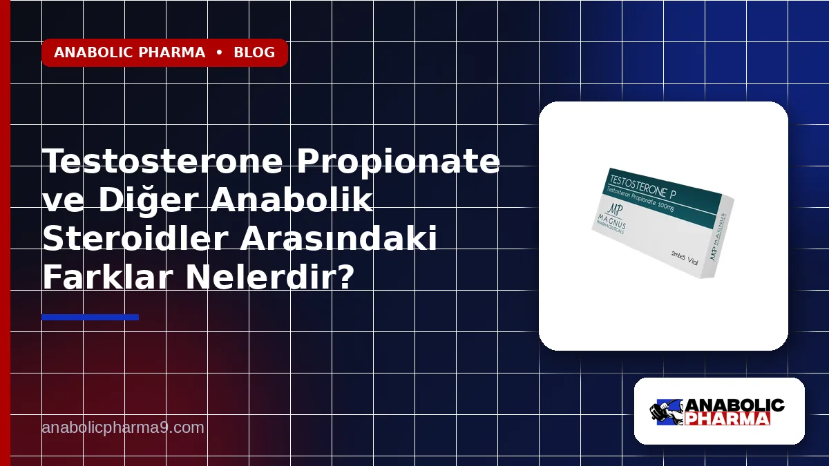 Testosterone Propionate ve Diğer Anabolik Steroidler Arasındaki Farklar Nelerdir?