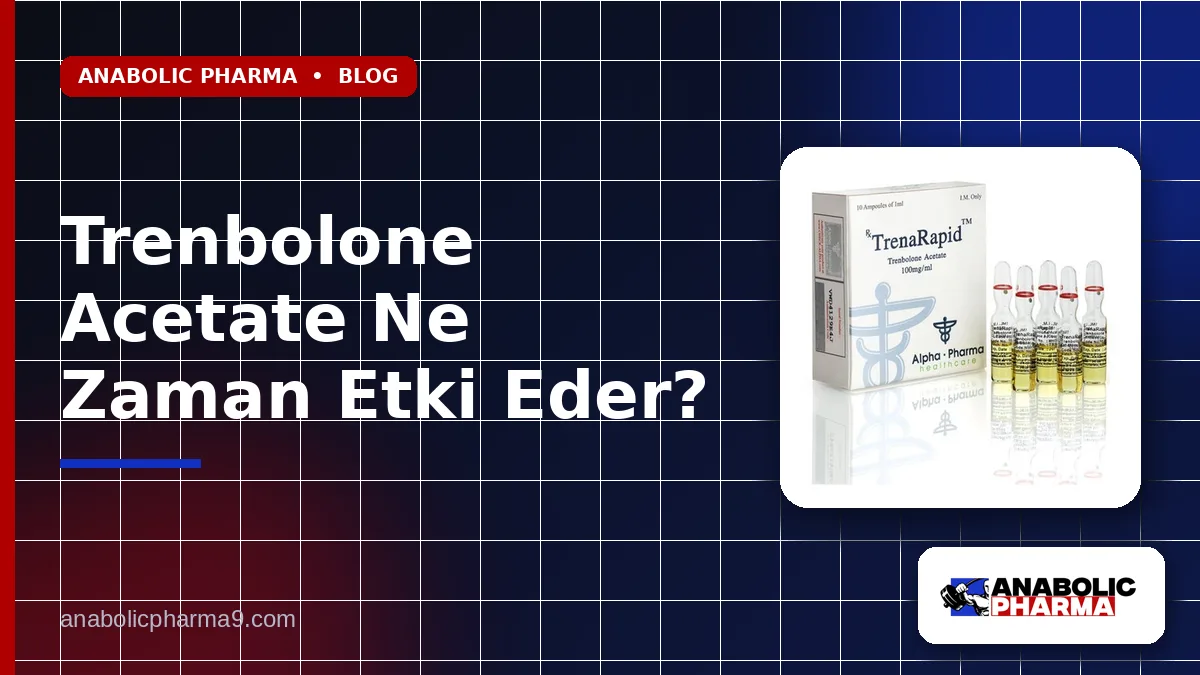 Trenbolone Acetate Ne Zaman Etki Eder?