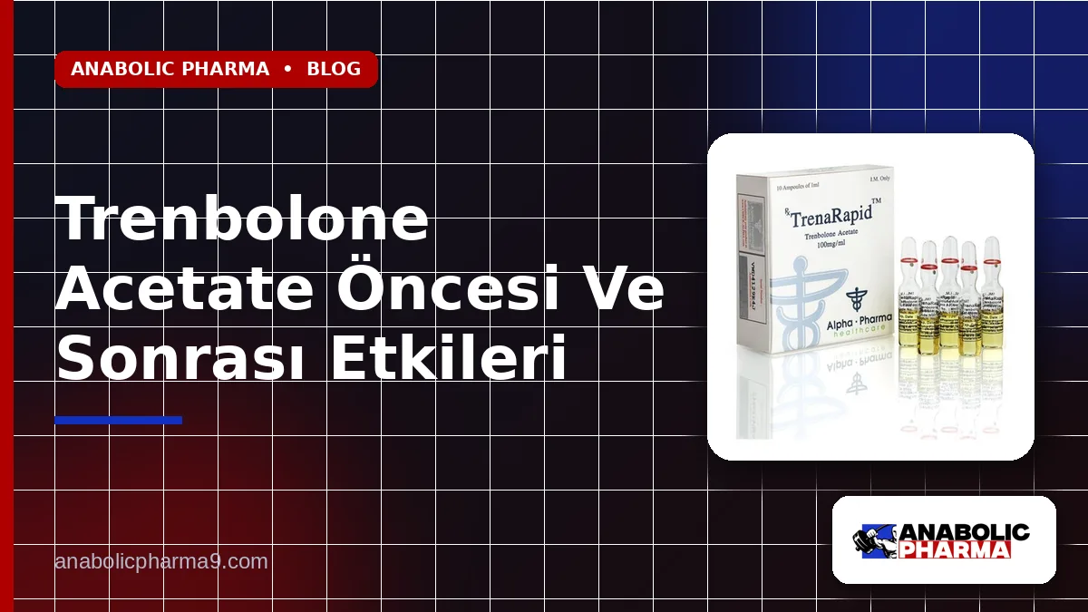 Trenbolone Acetate Öncesi Ve Sonrası Etkileri