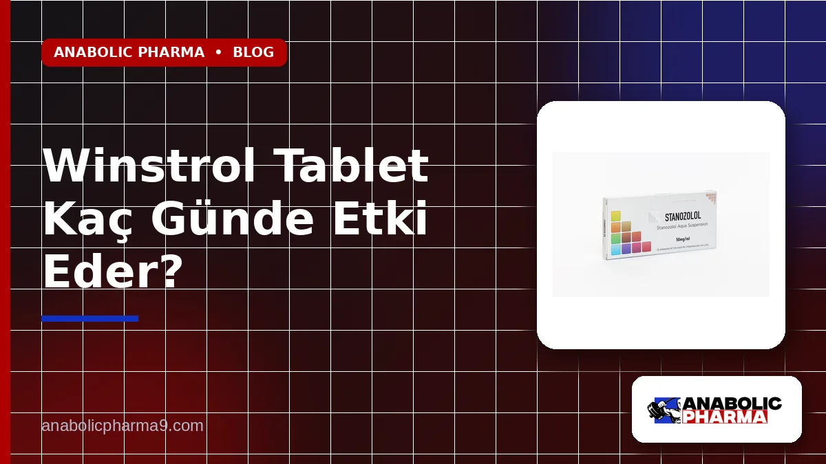 Winstrol Tablet Kaç Günde Etki Eder?